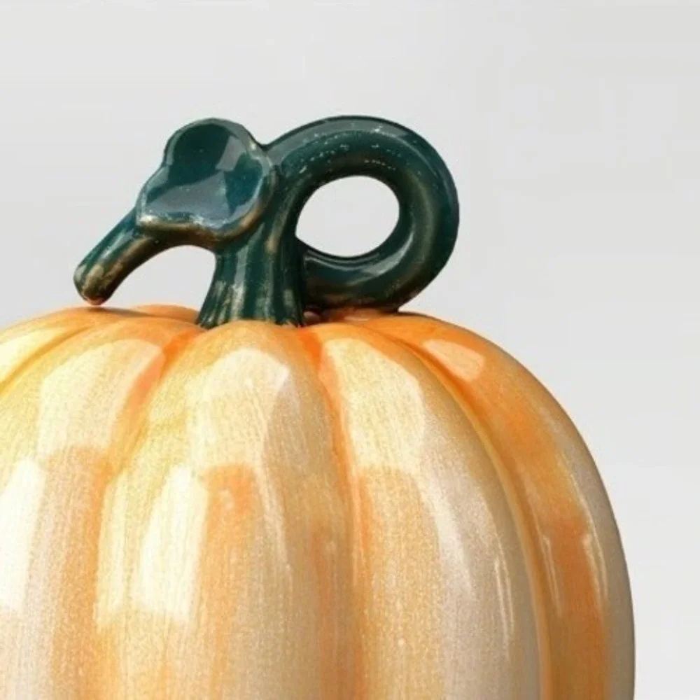 Ceramic Fall Pumpkin Orange - Threshold, Target
